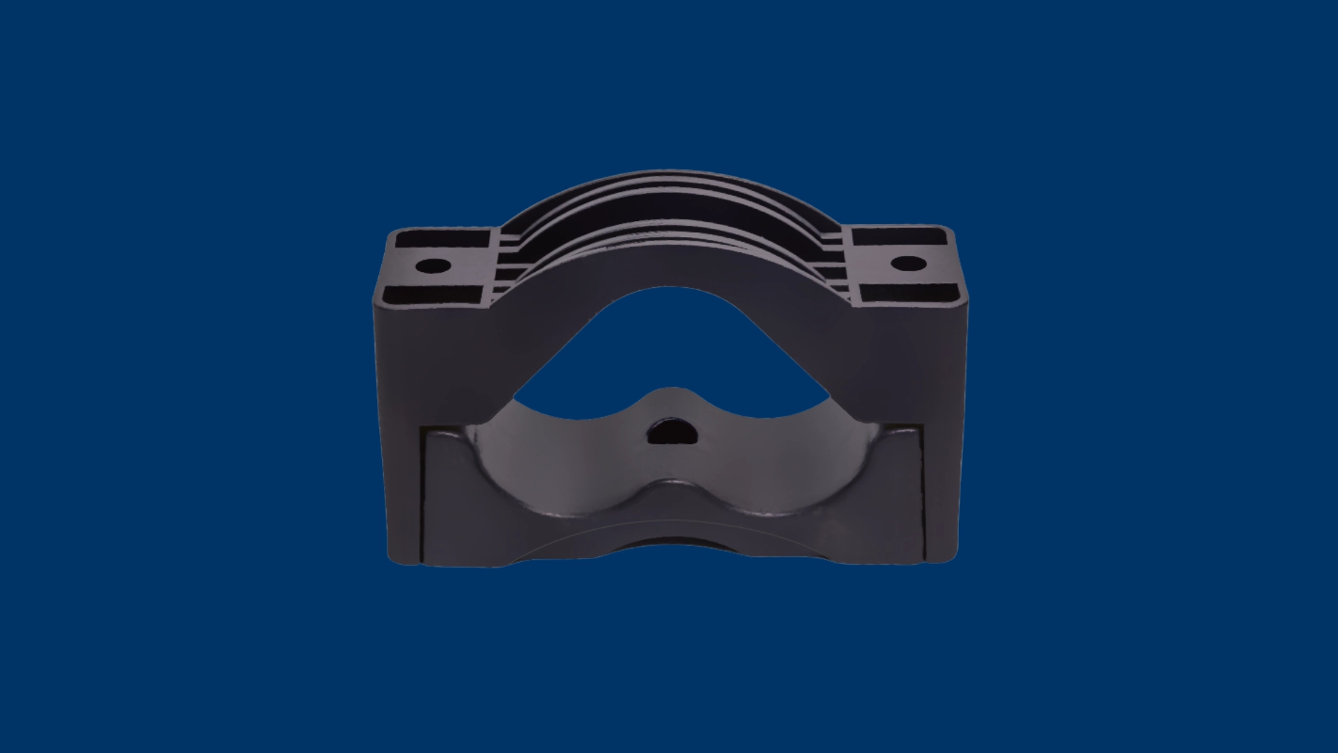 Main image of the three-core nylon fixing clip